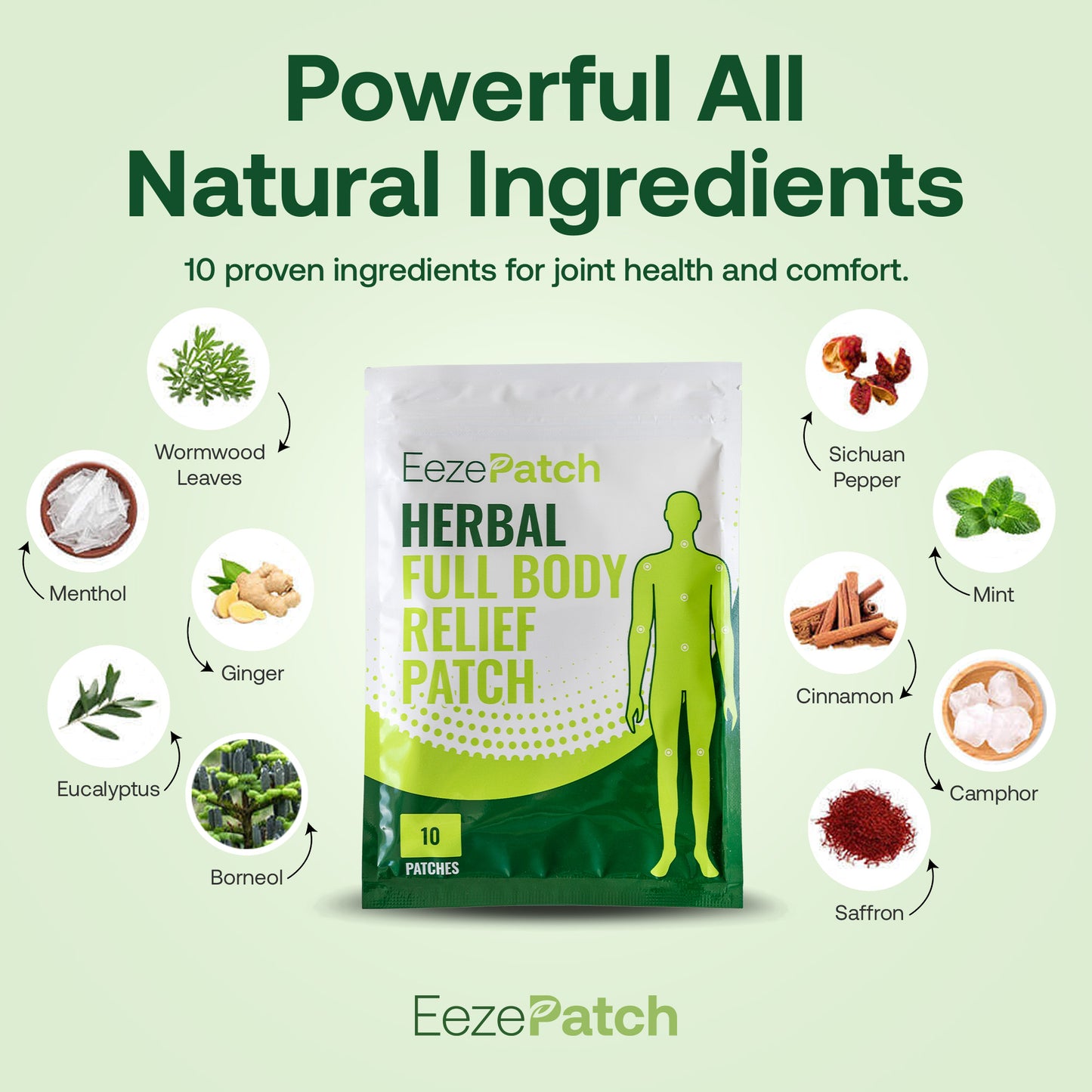 EezePatch Max Herbal Full Body Relief Patch