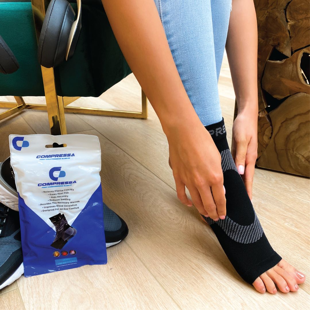 Foot & Ankle Compression Sleeve – Compressics